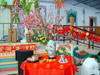 Mandarin Oranges, tea and sweets are the symbols of happiness, prosperity and auspiciousness in the Chinese tradition