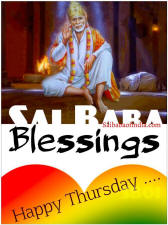 Happy Thursday - Sai Baba's Special Day