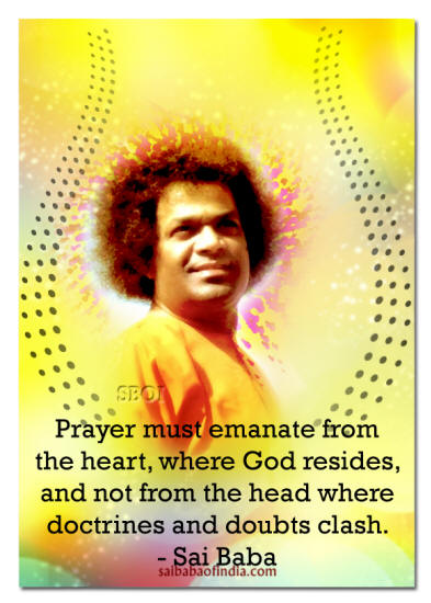 Sathya Sai Baba Quotes with pictures