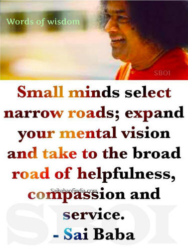 sathya sai baba Quotes & sayings  with photos