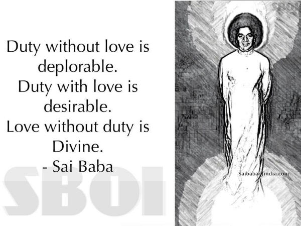 sathya sai baba Quotes & sayings  with photos