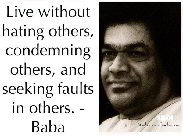 sathya sai baba Quotes & sayings  with photos