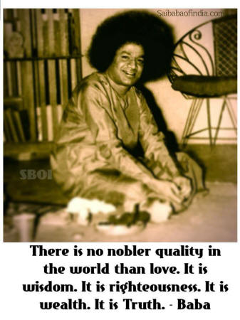 sathya sai baba Quotes & sayings  with photos