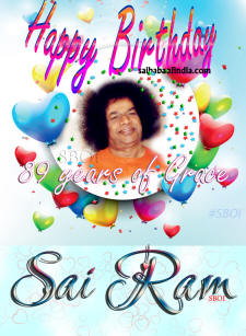Happy Birthday Sri Sathya Sai Baba