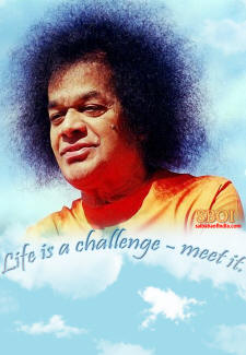 Life is a challenge - meet it. - Sathya Sai Baba
