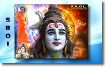 Maha Shivaratri greeting cards and wallpapers - Sai Baba