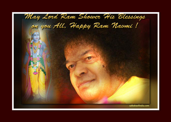 Wallpapers - Sai Baba theme Ramanavami Greeting cards