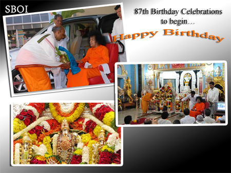 sri-sathya-sai-baba-87th-Birthday-Celebrations-to-begin-