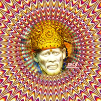 Holographic photo of Sai Baba