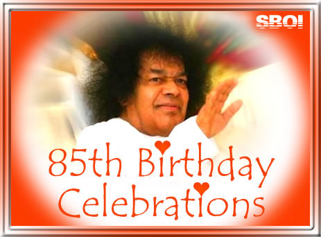 Sai Baba's 85th birthday 23rd November 2010 -