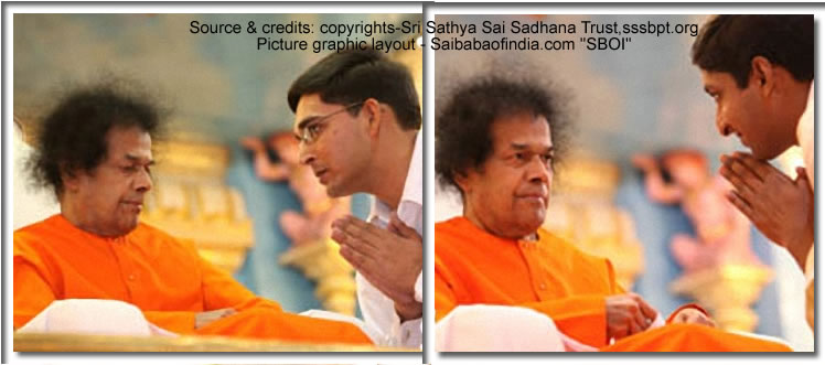 Mon, Feb 7, 2011: This evening Bhagawan arrived at 1925 hrs. and after His usual round came on to the dais in ten minutes. Bhajans continued in full vigour till Bhagawan indicated for Mangala Arathi at 1955 hrs. 