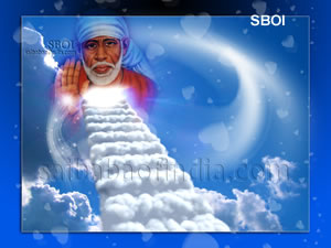 "Heavenly Blessings of Sai Baba"  - New SBOI Wallpaper
