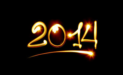 Beautiful New Year 2014 Wallpapers 